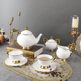 15 Pieces British Porcelain Tea Set