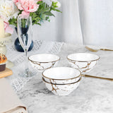 Marble Porcelain Soup Bowl Set