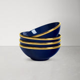 Navy Blue Porcelain Bowl Set