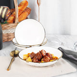 Marble Porcelain Pasta Bowl Set