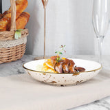 Marble Porcelain Pasta Bowl Set