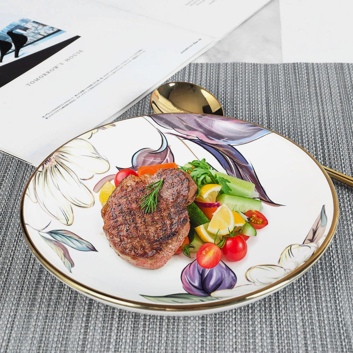 Japanese Style Porcelain Bowl Set