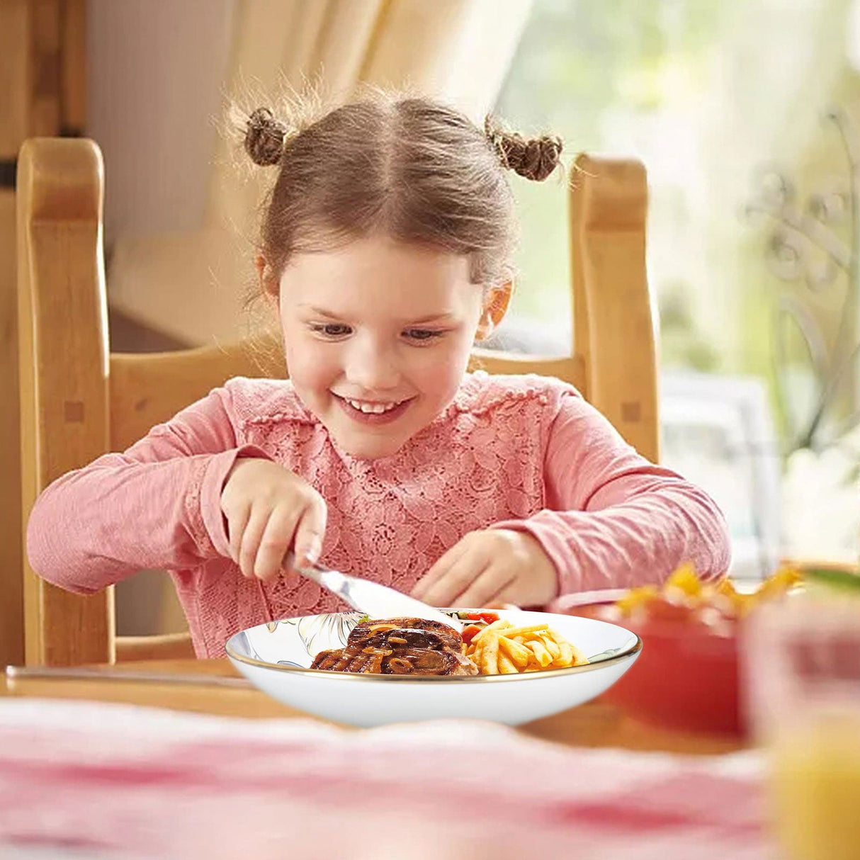Japanese Style Porcelain Bowl Set