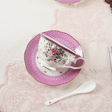 Blue Floral Porcelain Tea Set