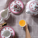 Red Rose Tea Set