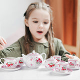 Red Rose Tea Set