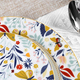 Butterfly Floral Porcelain Tableware Set