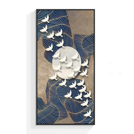 Birds on a Falling Moon