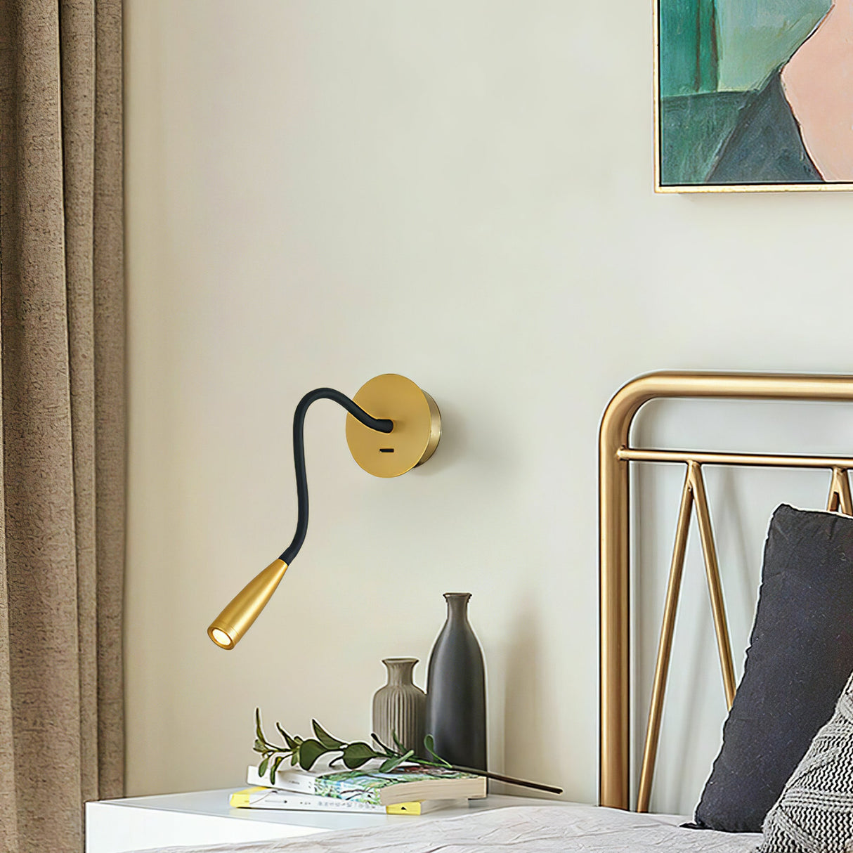 Flexi Leather Wall Light