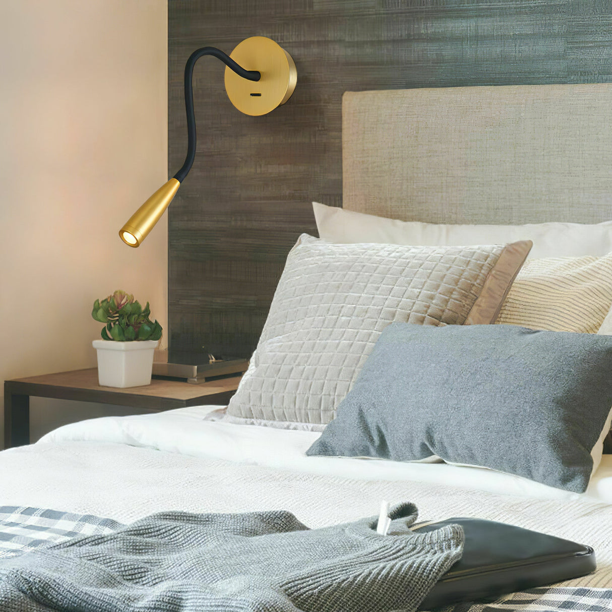 Flexi Leather Wall Light