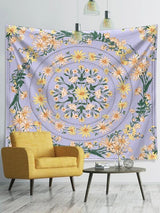 Flower Pattern Tapestry
