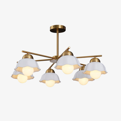 Flower Shade Chandelier