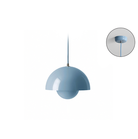 Colorful Half Circle Pendant Light