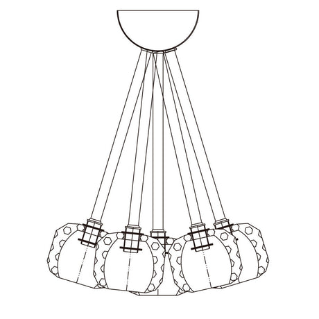 Flushmount Crystal Ball