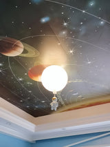 Frosted Balloon Ceiling Light