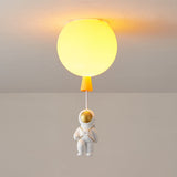 Frosted Balloon Ceiling Light