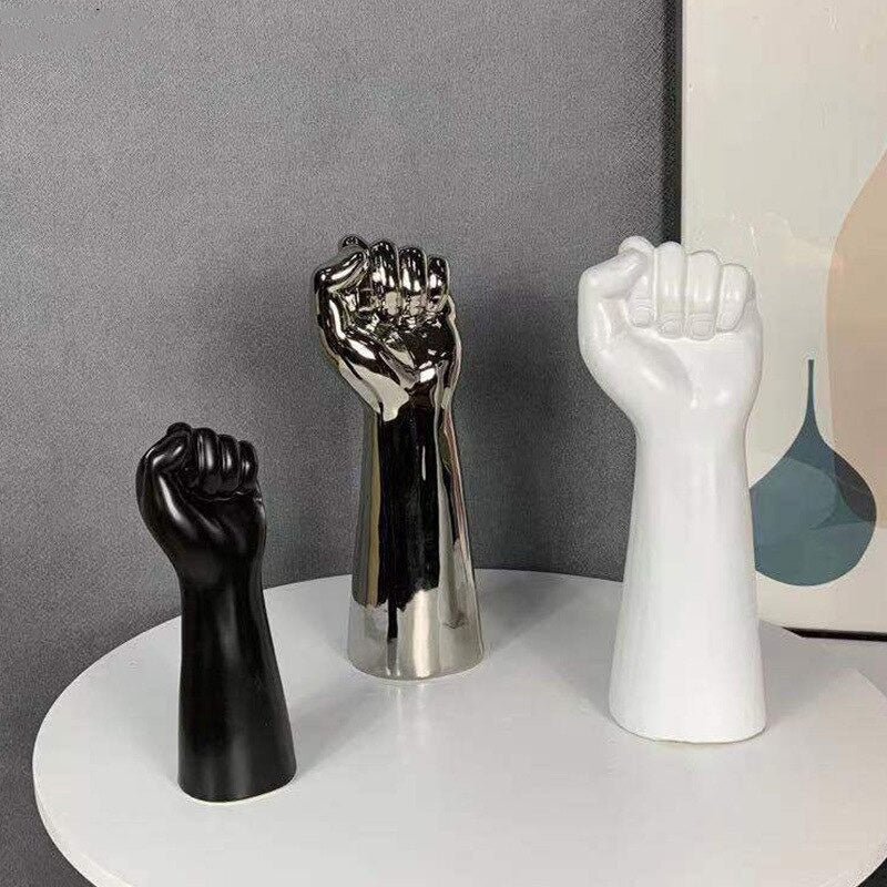 Franklin Fist Statue