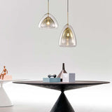 Futuristische Glass Pendant Light