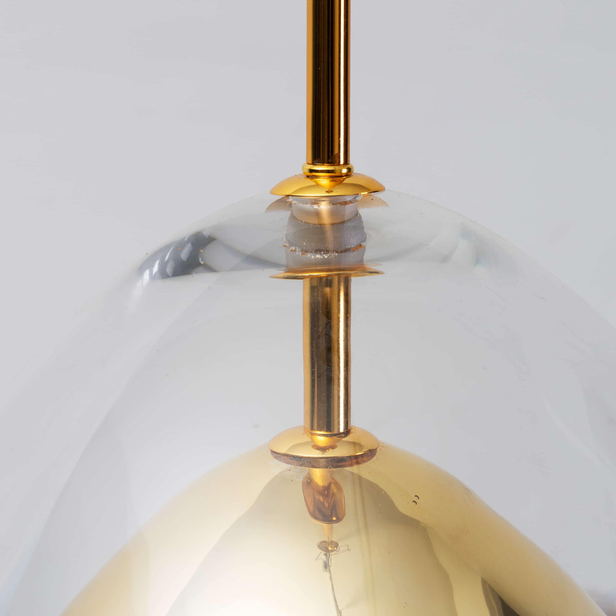 Futuristische Glass Pendant Light