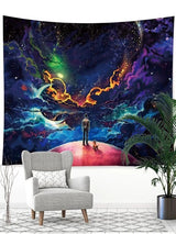 Galaxy Print Tapestry