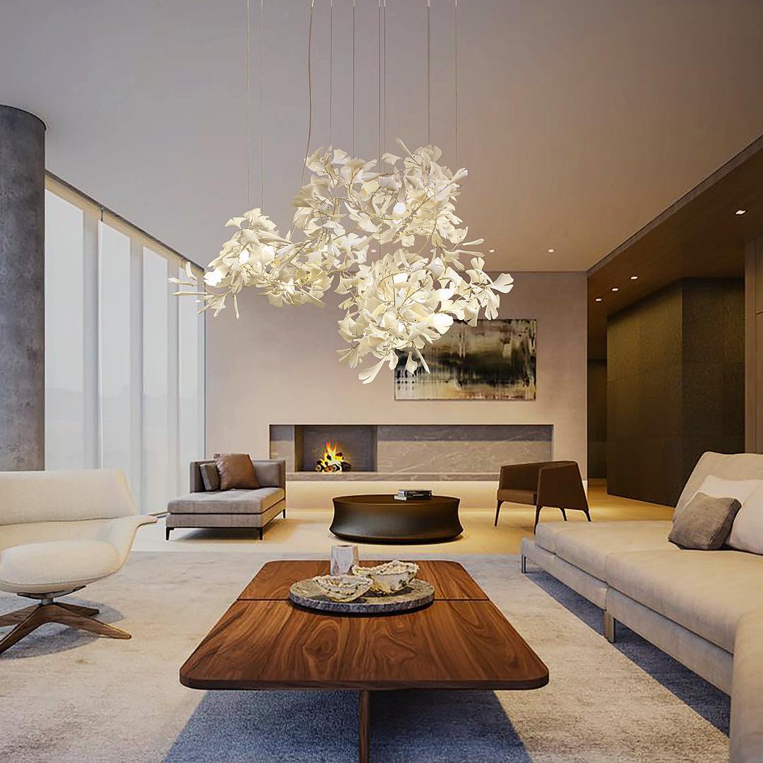 Gingko Chandelier A