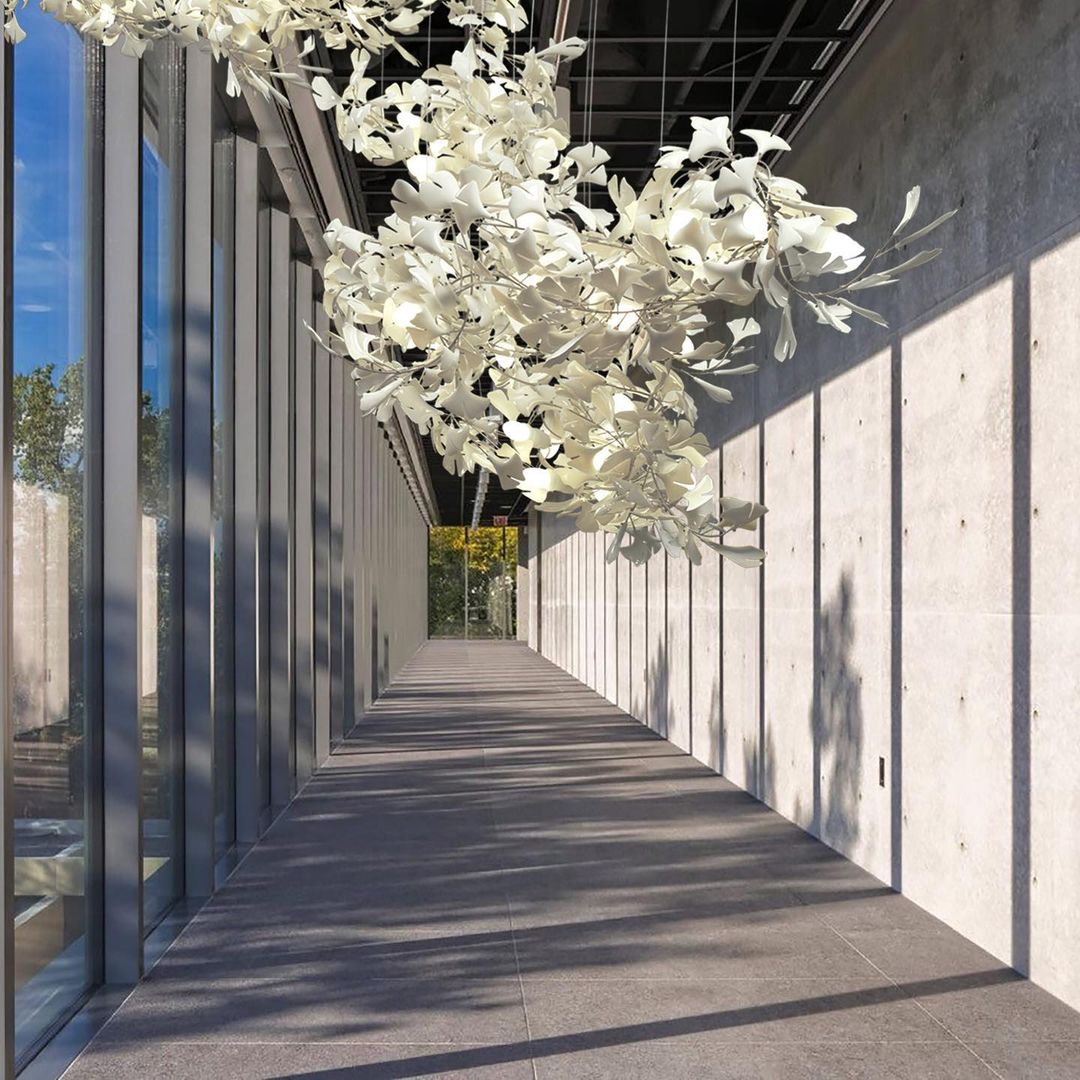 Gingko Chandelier E
