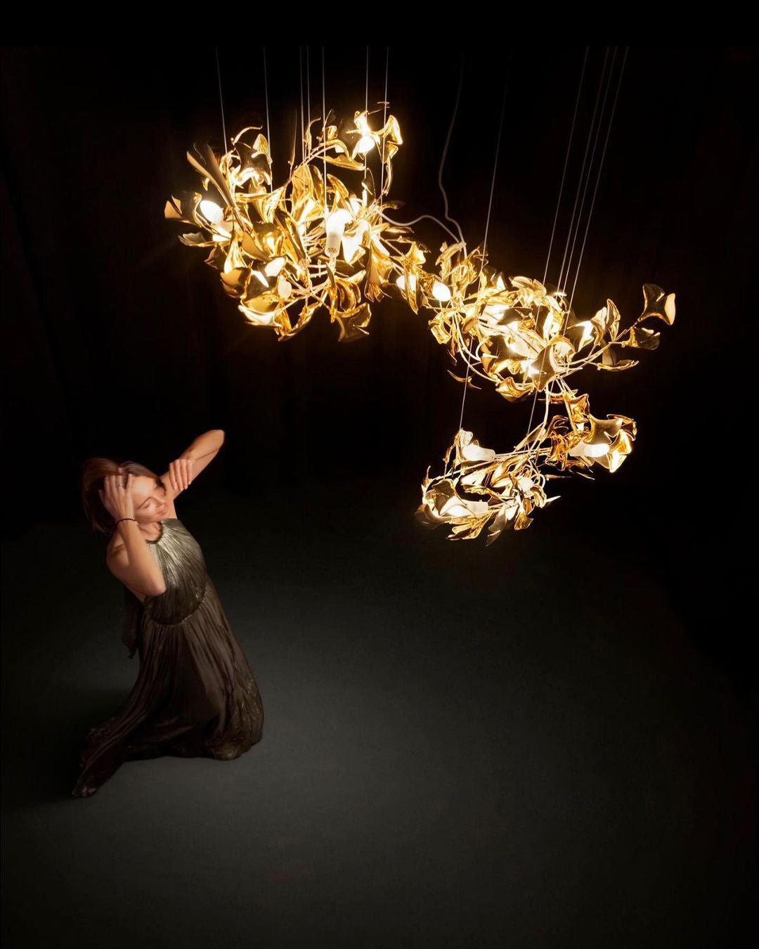 Gingko Chandelier E