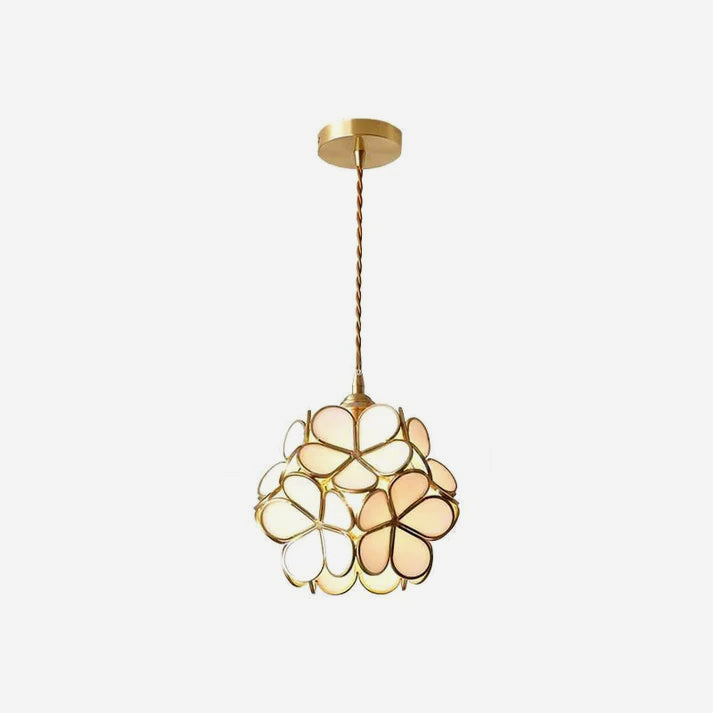 Glass Petal Pendant Lights