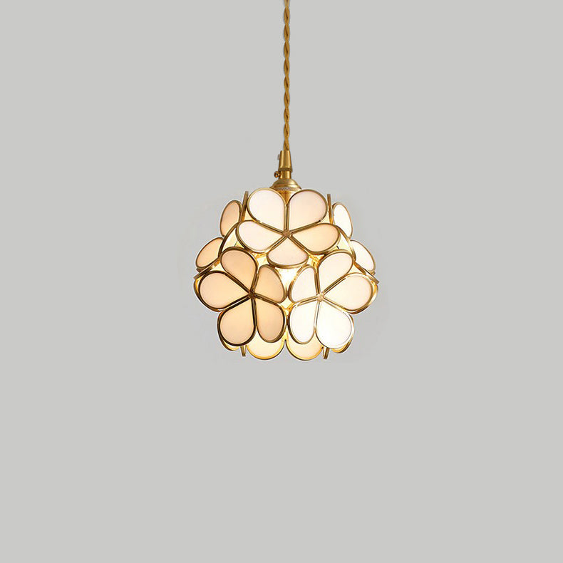 Glass Petal Pendant Lights