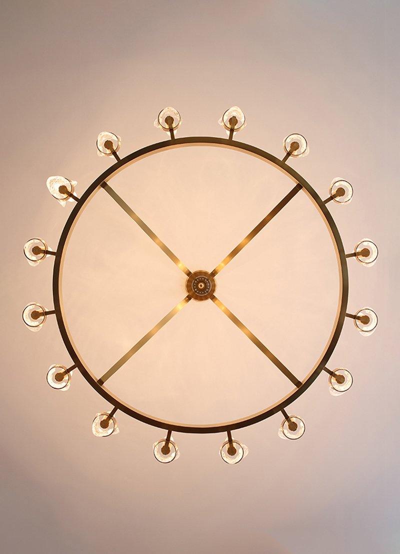 Brass Chandelier