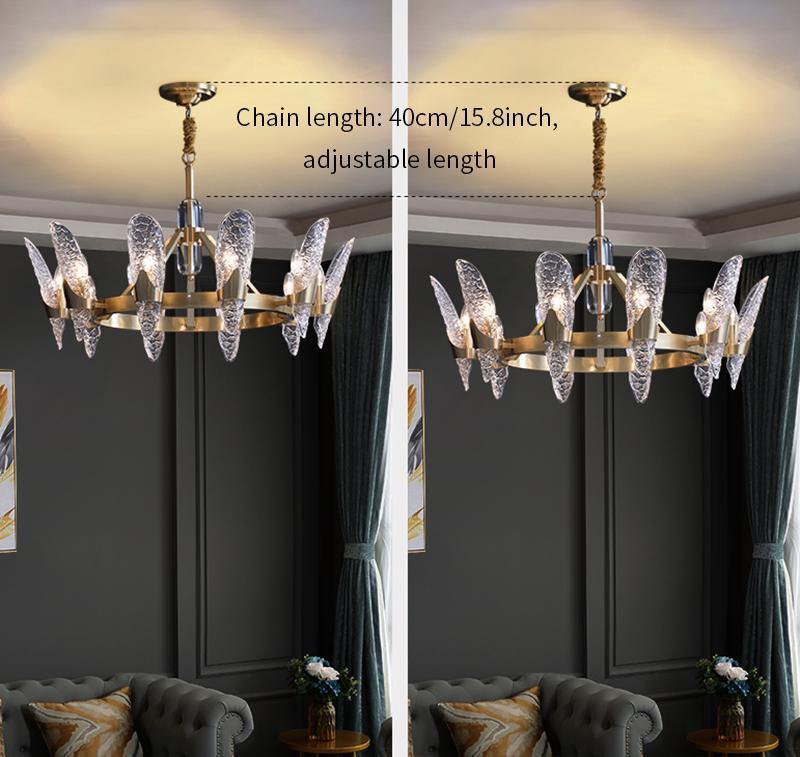 Brass Chandelier