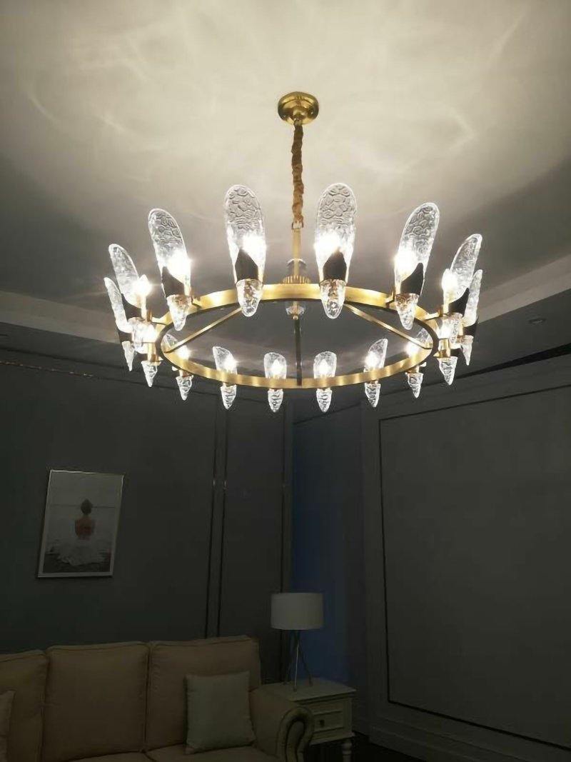 Brass Chandelier