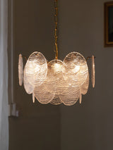 Glass Disc Chandelier