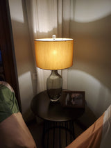 Glazed Crystal Table Lamp