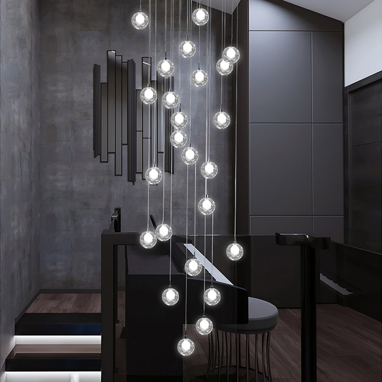 Globe Cluster Chandelier