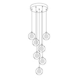Globe Cluster Chandelier