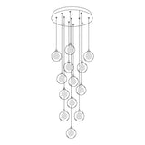 Globe Cluster Chandelier