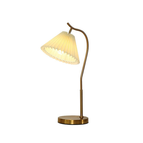 Gold Gooseneck Table Lamp