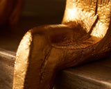 Golden Family Statue Set