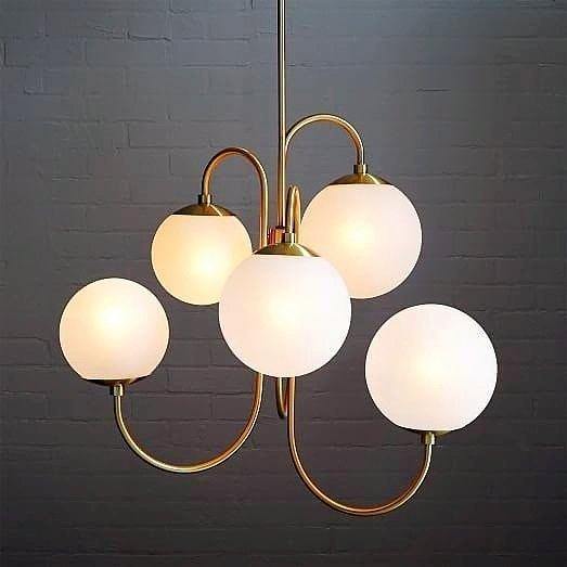 Gooseneck Chandelier