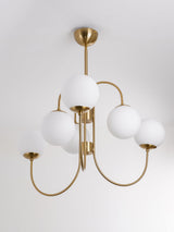 Gooseneck Chandelier