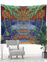 Graphic Print Tapestry