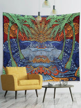 Graphic Print Tapestry