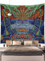 Graphic Print Tapestry