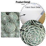 Green Cactus Succulent Orchid Leaves Wall Art Canvas Painting Nordic Posters And Prints Wall Pictures For Living Room Wall Decor