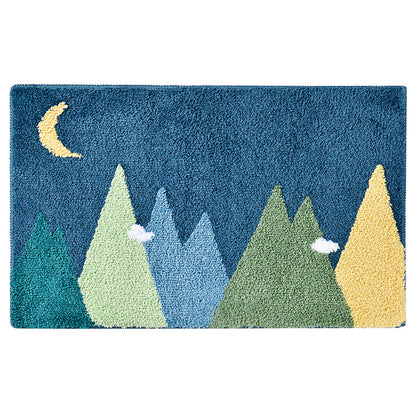 Green Jungle Bath Mat