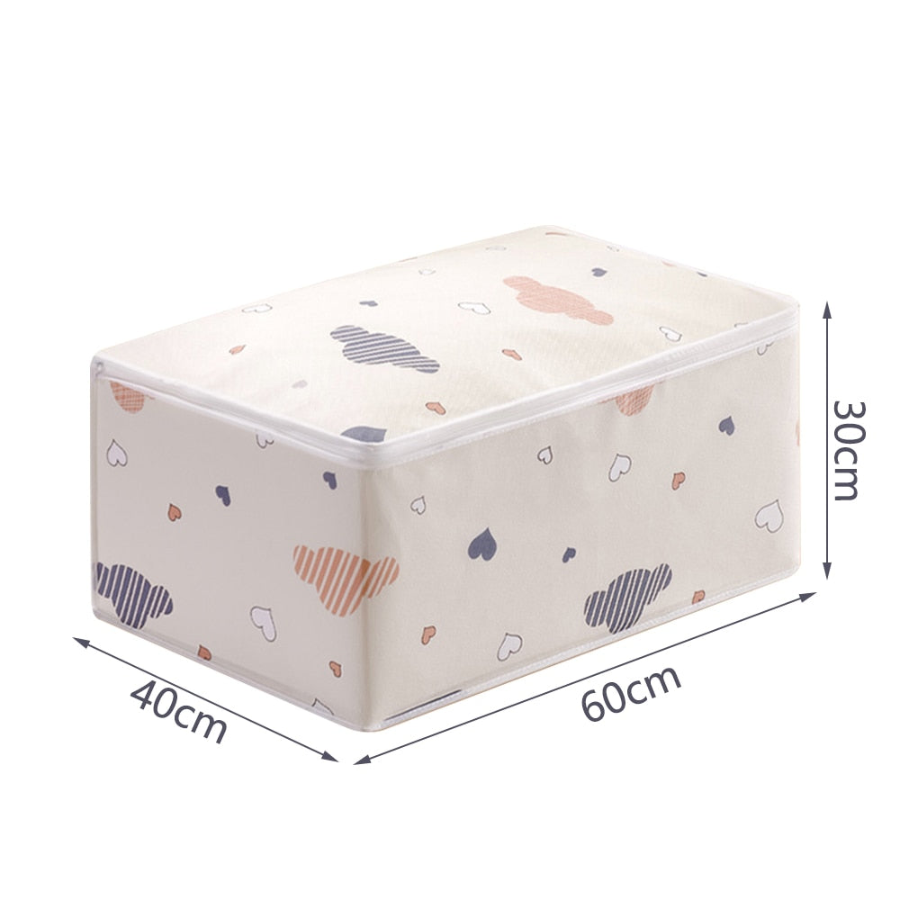 Preppy Patterned Foldable Storage Bag