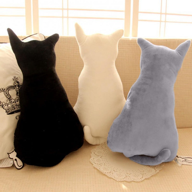 Cute Cat Plush Sofa Pillow