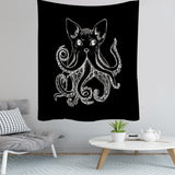 Black Cat Tapestry