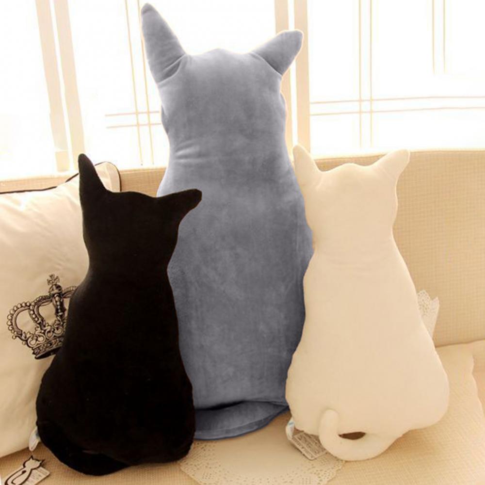 Cute Cat Plush Sofa Pillow